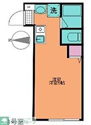 AXIS SUGITA 1Kの間取図画像