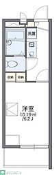 レオパレス麻生川 1Kの間取図画像