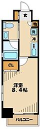 プライムアーバン新百合ケ丘 1Kの間取図画像