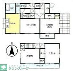 毛塚17−5貸家 1階3DKの間取り
