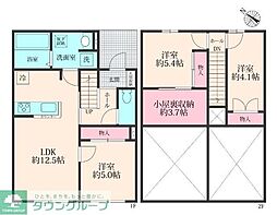 グランシア 3LDKの間取図画像