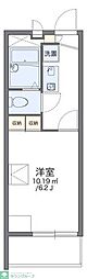 レオパレスCaptain21S 1Kの間取図画像