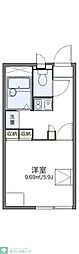 レオパレスファームランド 1Kの間取図画像