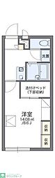 レオパレスシャトルランド 1Kの間取図画像