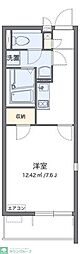 クレイノミルク 1Kの間取図画像