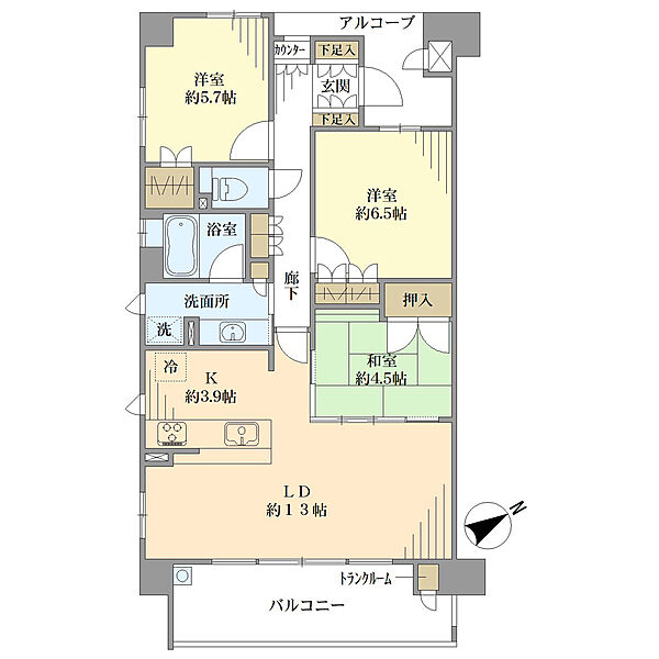 間取り：326000222086