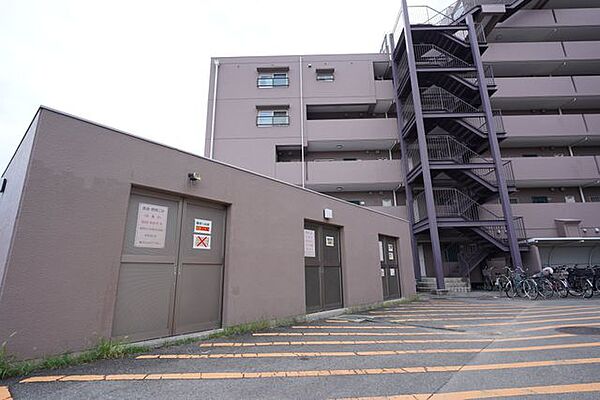 ゴミ置き場です。