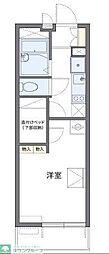 コナヴィレッジ 1Kの間取図画像