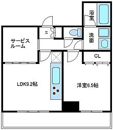 ライオンズタワー相模原ステーショングランデ 1SLDKの間取図画像