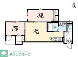 robot home 万町(ロボットホーム ヨロズチョウ) 2LDKの間取図画像