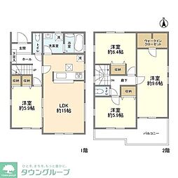 Kolet八王子大楽寺#04 4LDKの間取り