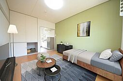 コート吉野 203 2階1Kのリビング/ダイニング