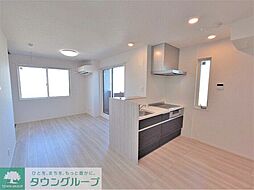 福生Halelea 305 3階1LDKのリビング/ダイニング