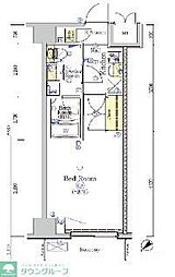 SHOKEN Residence八王子 2階1Kの間取り