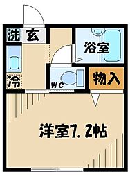 ＮＯＢＬＥ 1階1Kの間取り