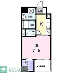 シュトラーレ　八日町 3階1Kの間取り