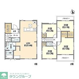 Kolet小宮#02 4LDKの間取り