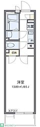 グットドール 1Kの間取図画像