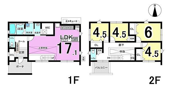 間取り：321000077462