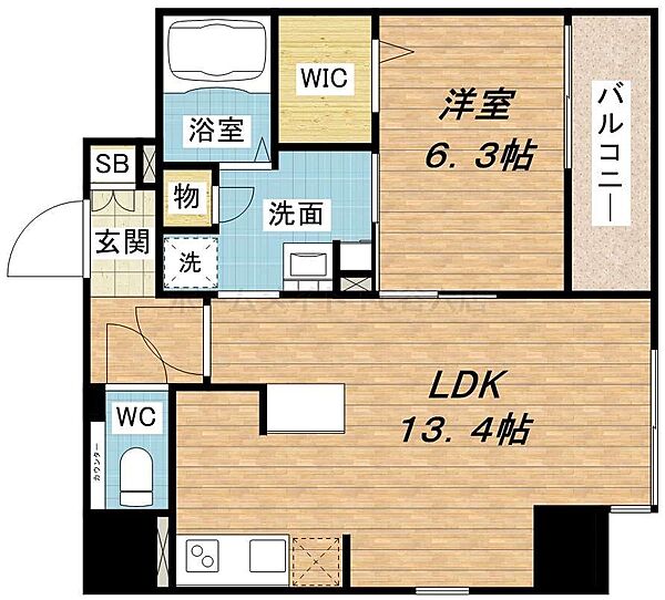 同じ建物の物件間取り写真 - ID:227081919314