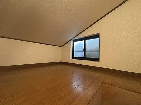 屋根裏収納