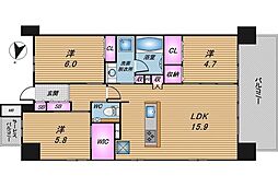 間取図画像 3LDK