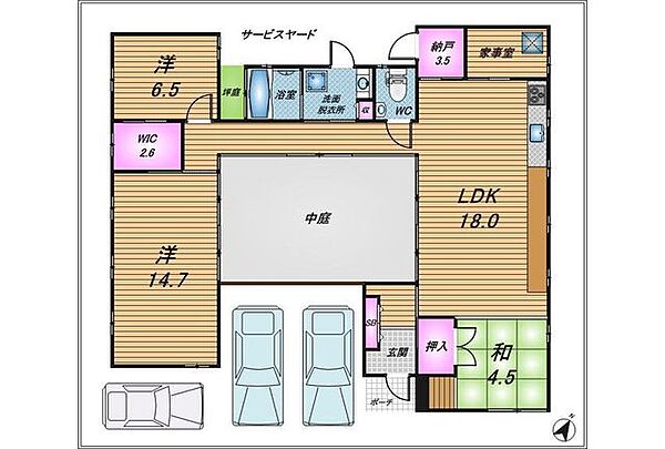 間取り：347000065985
