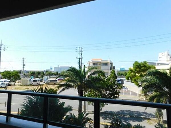 南国気分を味わえる眺望（空室時に撮影）