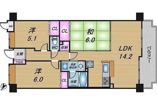 間取り：347000085174