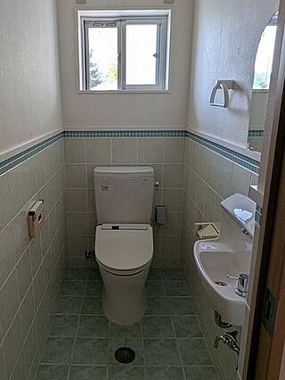 男女でトイレが...