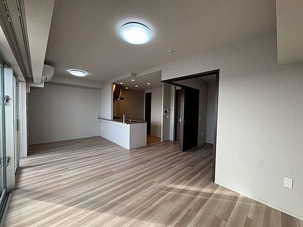 バルコニーからの日当たり良好
