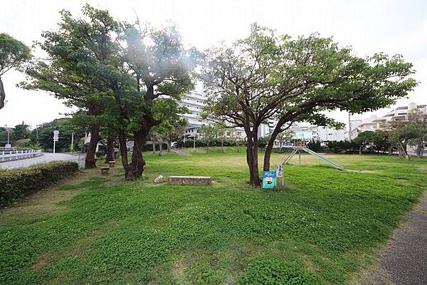 大平小公園 590m