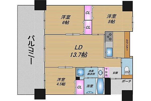 間取り：347000086330