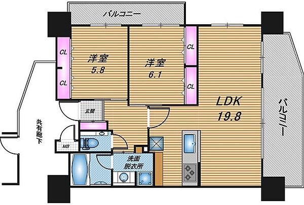 間取り：347000087216