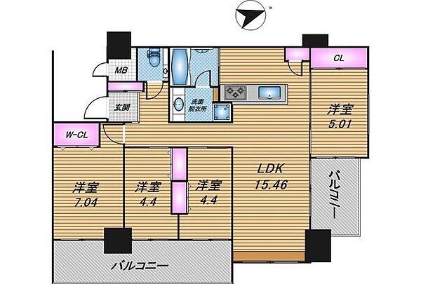 間取り：347000087861