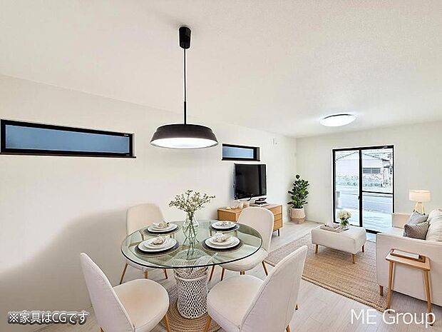 ■心落ち着く場所、ゆったり過ごせるリビング