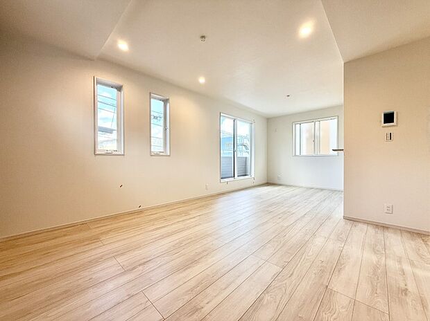 ■温もりを感じる、居心地のいいリビング