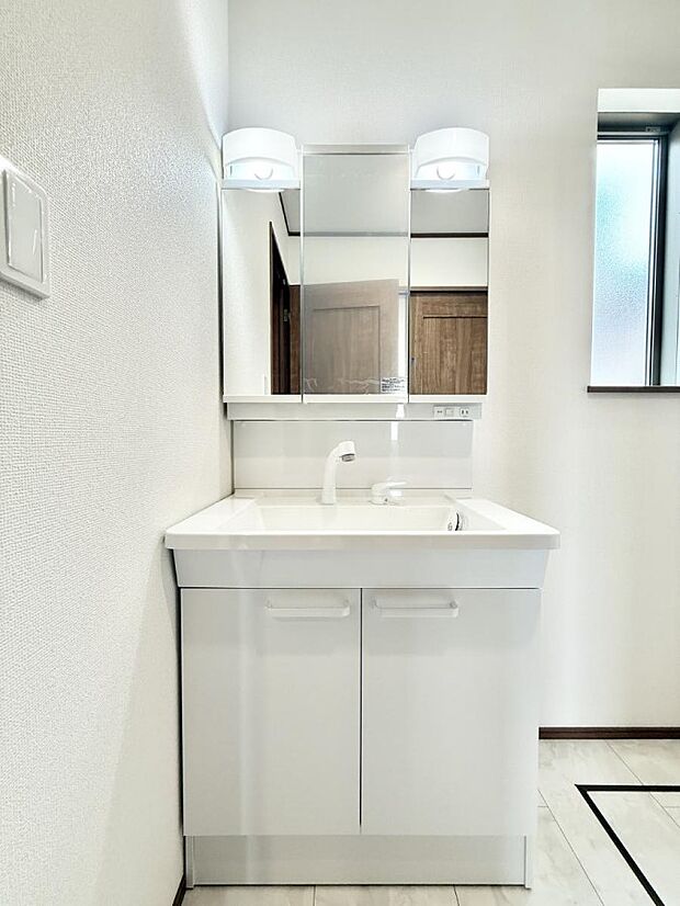 ■朝の準備がスムーズにできる広さです