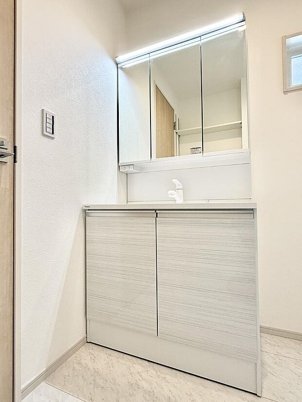 ■お洒落で清潔感のある洗面所