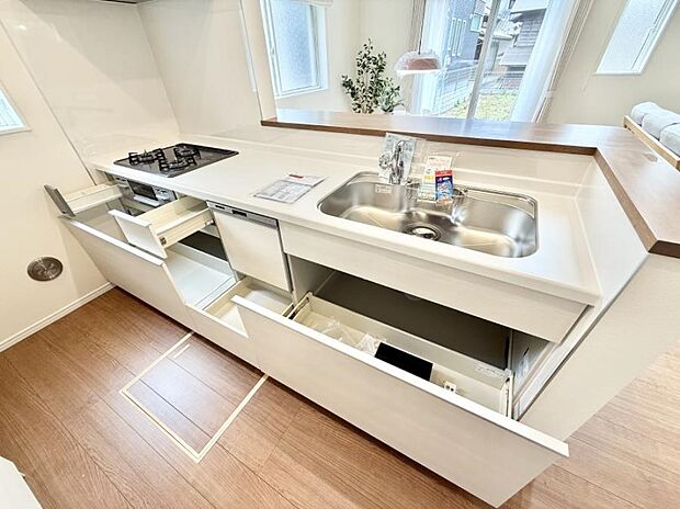 ■キレイに片付く、使いやすいキッチン