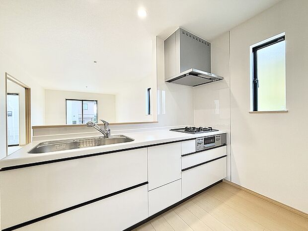 ■家族の絆を深める、温もりのあるキッチン