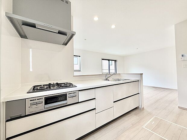 ■家族の絆を深める、温もりのあるキッチン