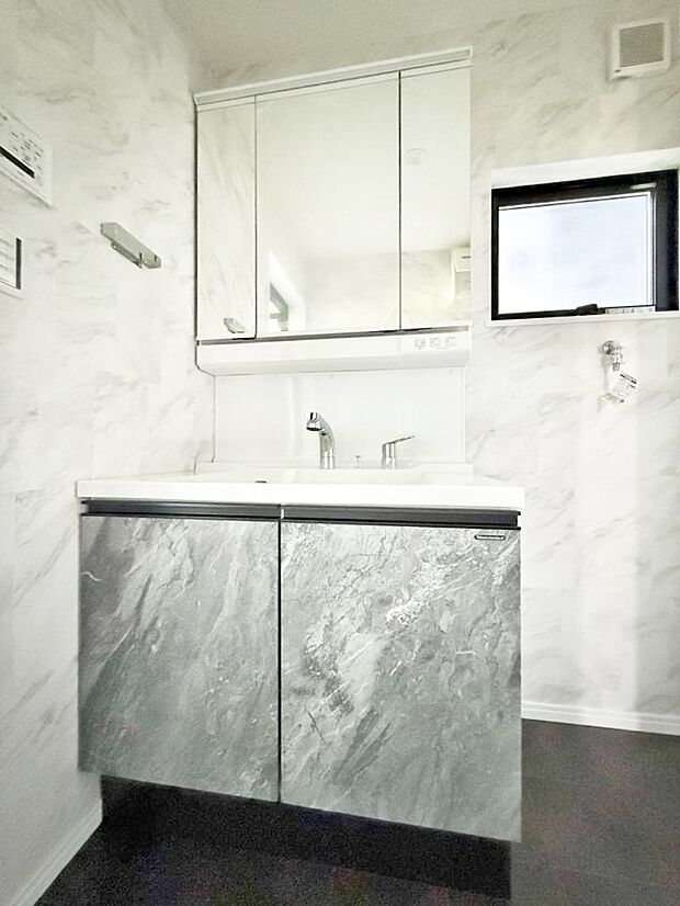 ■お洒落で清潔感のある洗面所