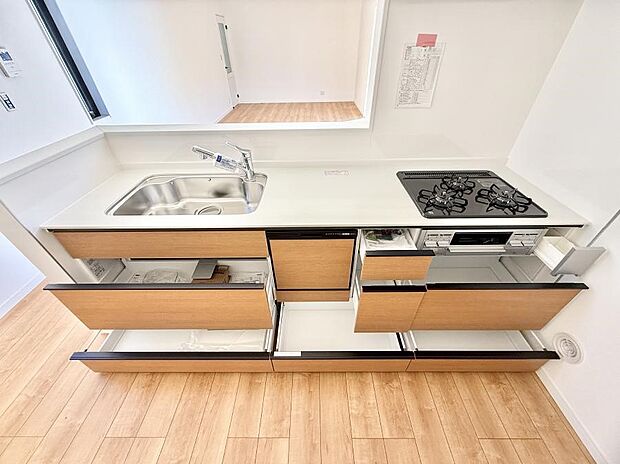 ■料理がもっと楽しくなる、快適なキッチン空間