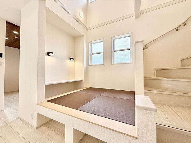 ■くつろぎと笑顔が集まる、心温まるリビング