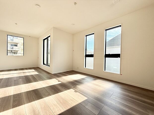 ■温もりを感じる、居心地のいいリビング