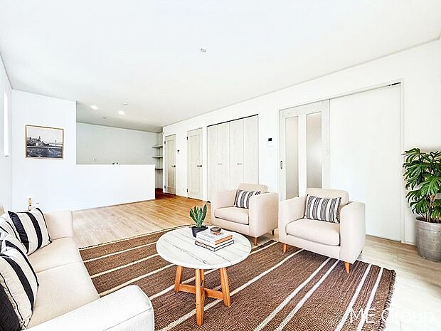 ■心落ち着く場所、ゆったり過ごせるリビング