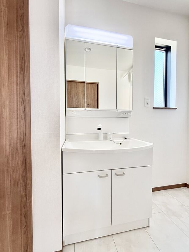 ■お洒落で清潔感のある洗面所