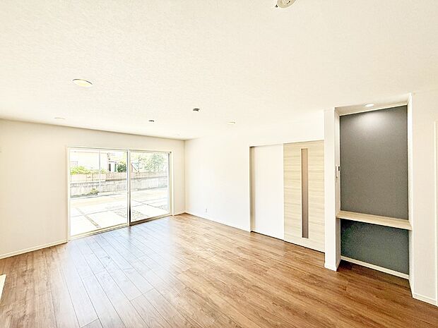 ■心落ち着く場所、ゆったり過ごせるリビング