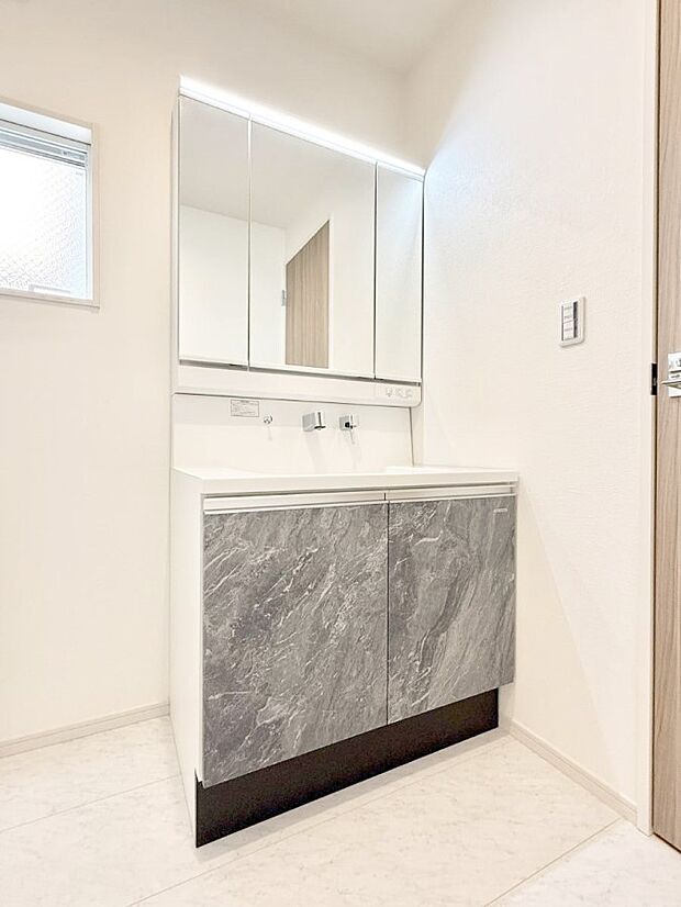 ■お洒落で清潔感のある洗面所